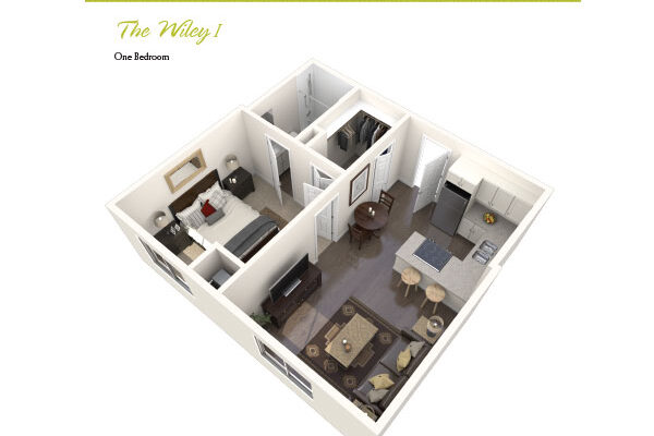 TheWiley 3D rendering of The Wiley blueprint.