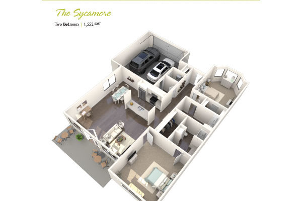 The Sycamore floor plan